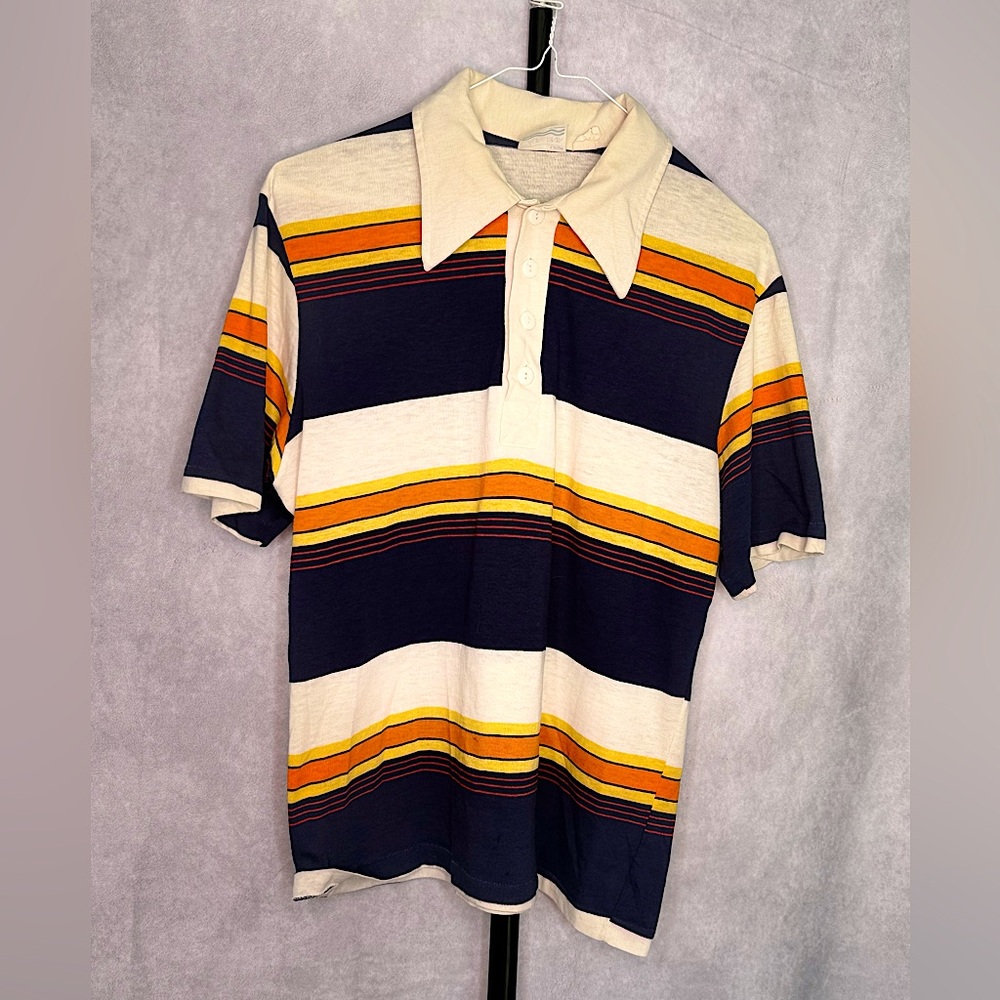 VINTAGE JCPenney CALIFORNIA ultra thin polo
